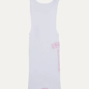 Chrome Hearts T-Bar Logo Ribbed Tank Top
