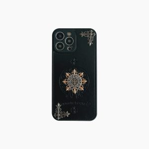 Chrome Hearts Golden Horse Shoe Iphone Case