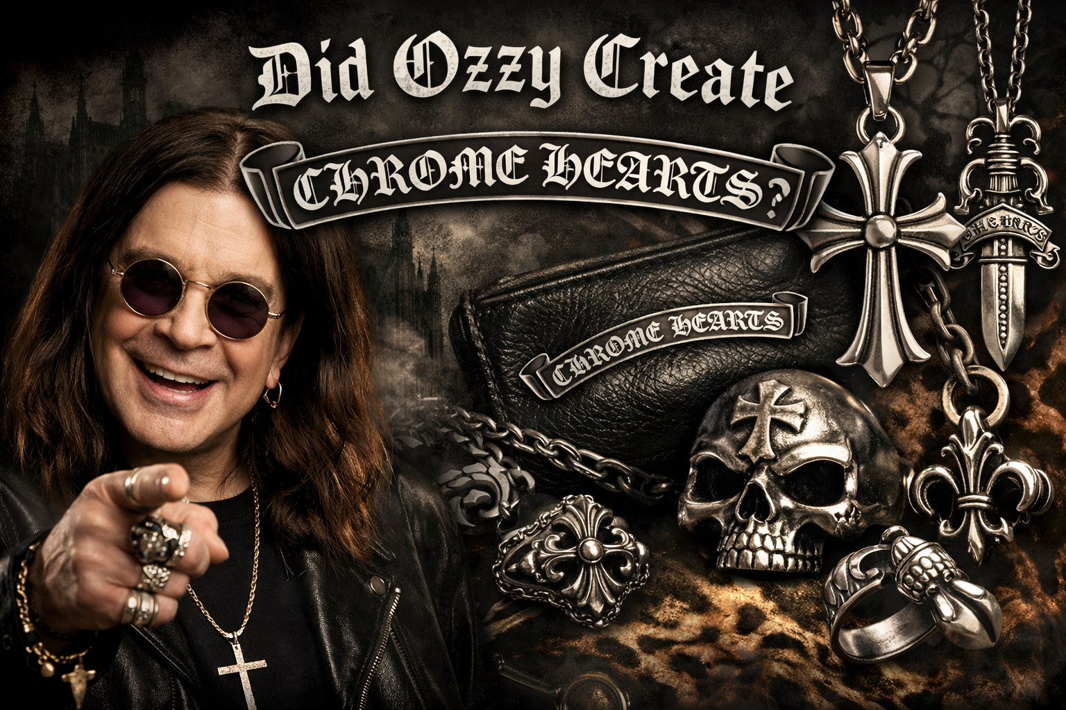 Did Ozzy Create Chrome Hearts