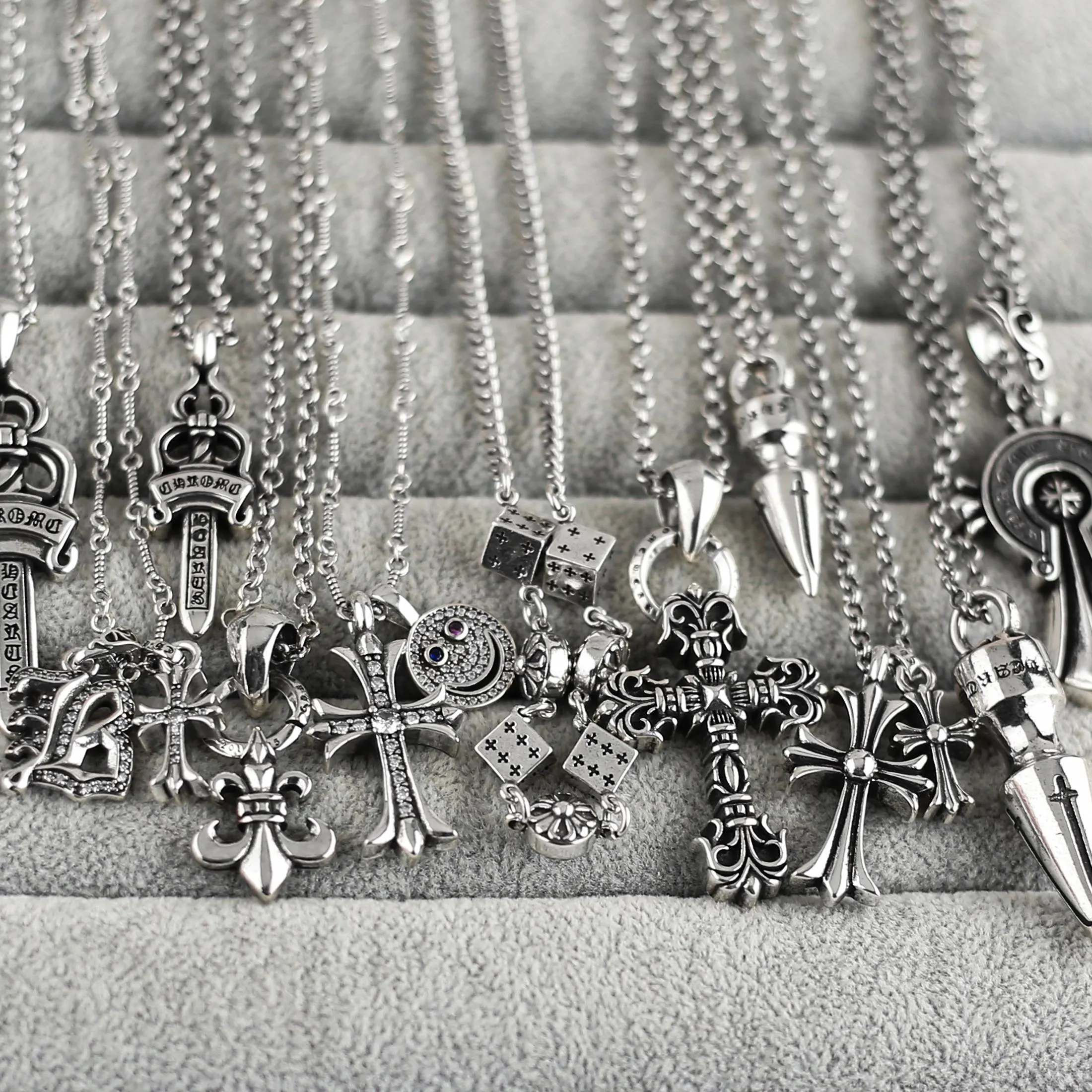 Chrome Hearts Necklace Depop